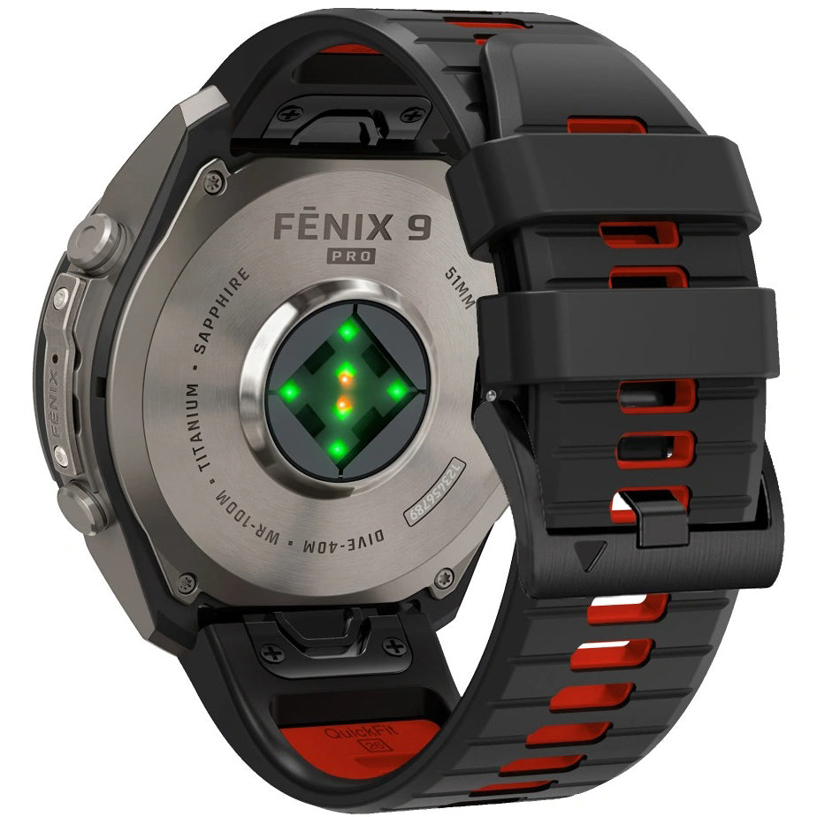 Armband für QuickFit 22 mm, Tech-Protect IconBand, Schwarz-Rot (3/9)