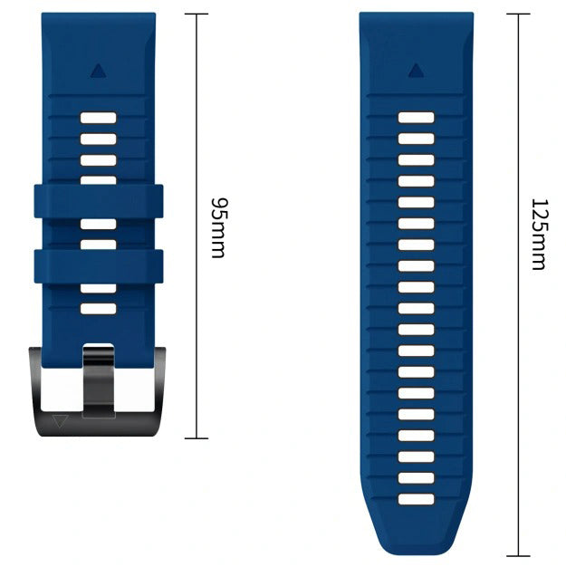 Armband für QuickFit 22 mm, Tech-Protect IconBand, Blau-Schwarz (8/9)