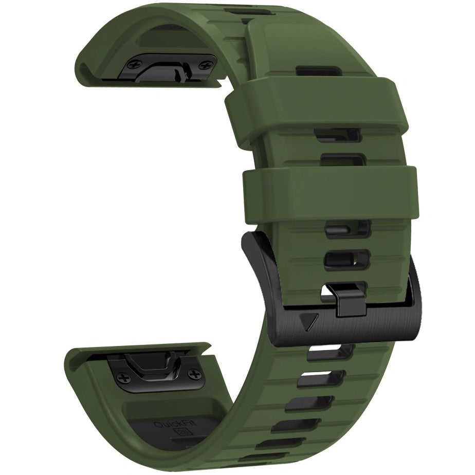 Armband für QuickFit 22 mm, Tech-Protect IconBand, Grün-Schwarz (2/9)