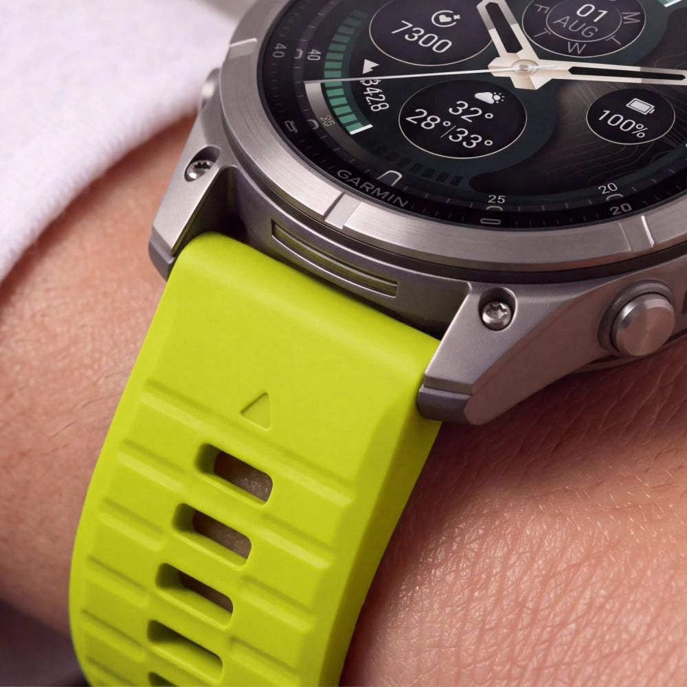Armband für QuickFit 26 mm, Tech-Protect Silicone, Grün (5/9)