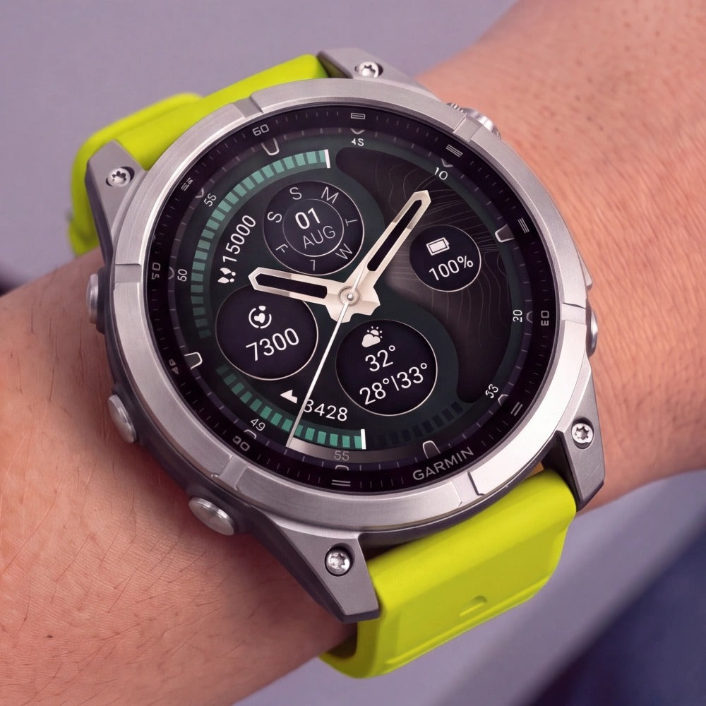 Armband für QuickFit 26 mm, Tech-Protect Silicone, Grün (6/9)