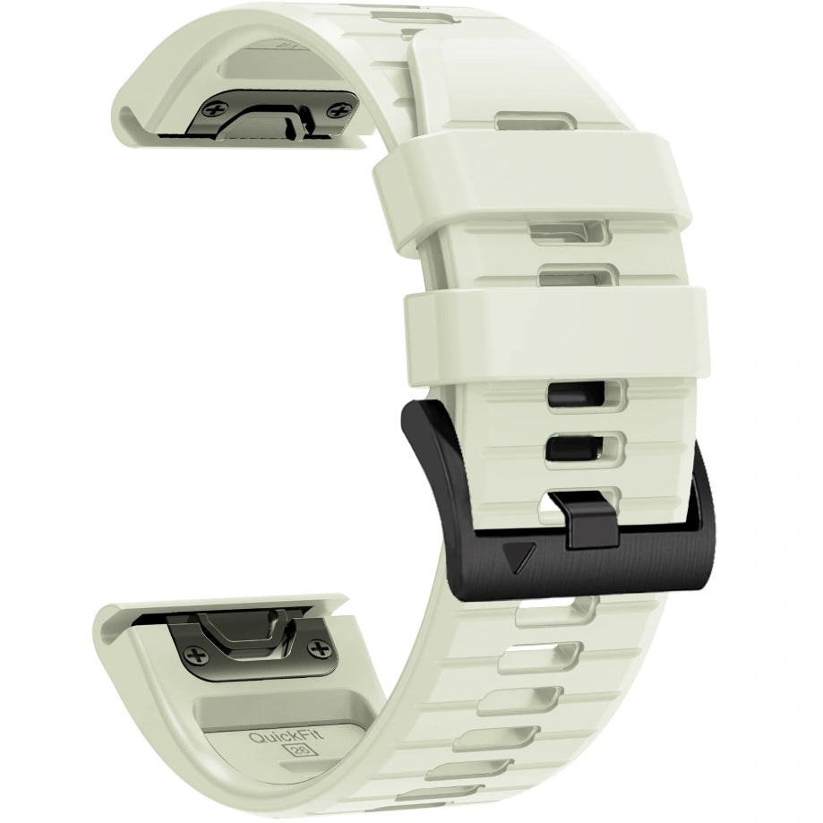 Armband für QuickFit 26 mm, Tech-Protect Silicone, Grau (2/9)