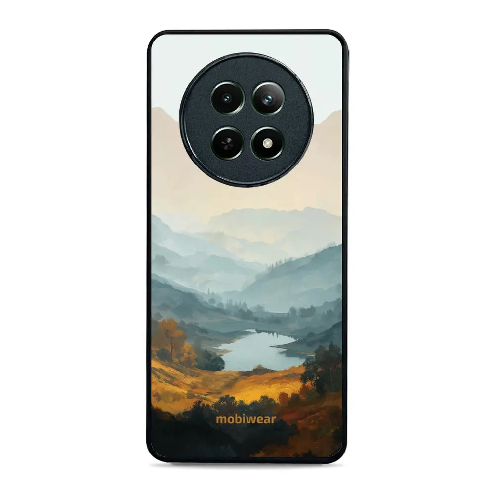 Handyhülle für realme 12, Mobiwear Glossy Case, See im Tal