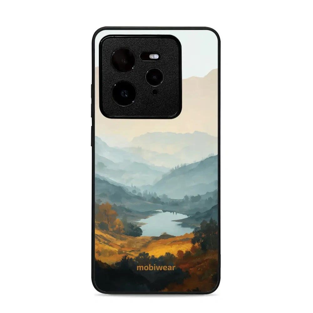 Handyhülle für realme GT 7 Pro, Mobiwear Glossy Case, See im Tal