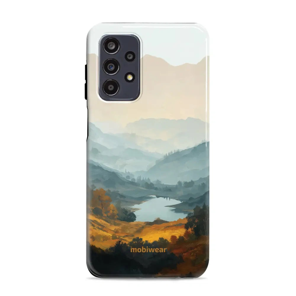 Handyhülle für Galaxy A23 5G / 4G, Mobiwear Elite Pro, See im Tal
