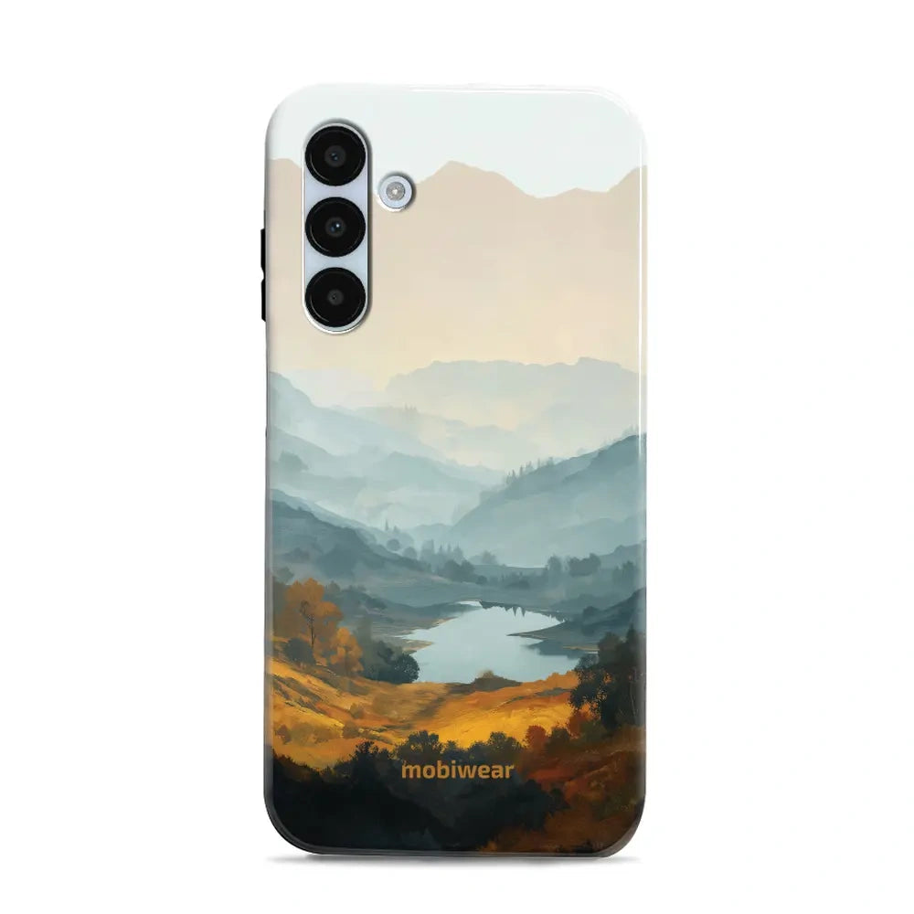 Handyhülle für Galaxy A25 5G, Mobiwear Elite Pro, See im Tal