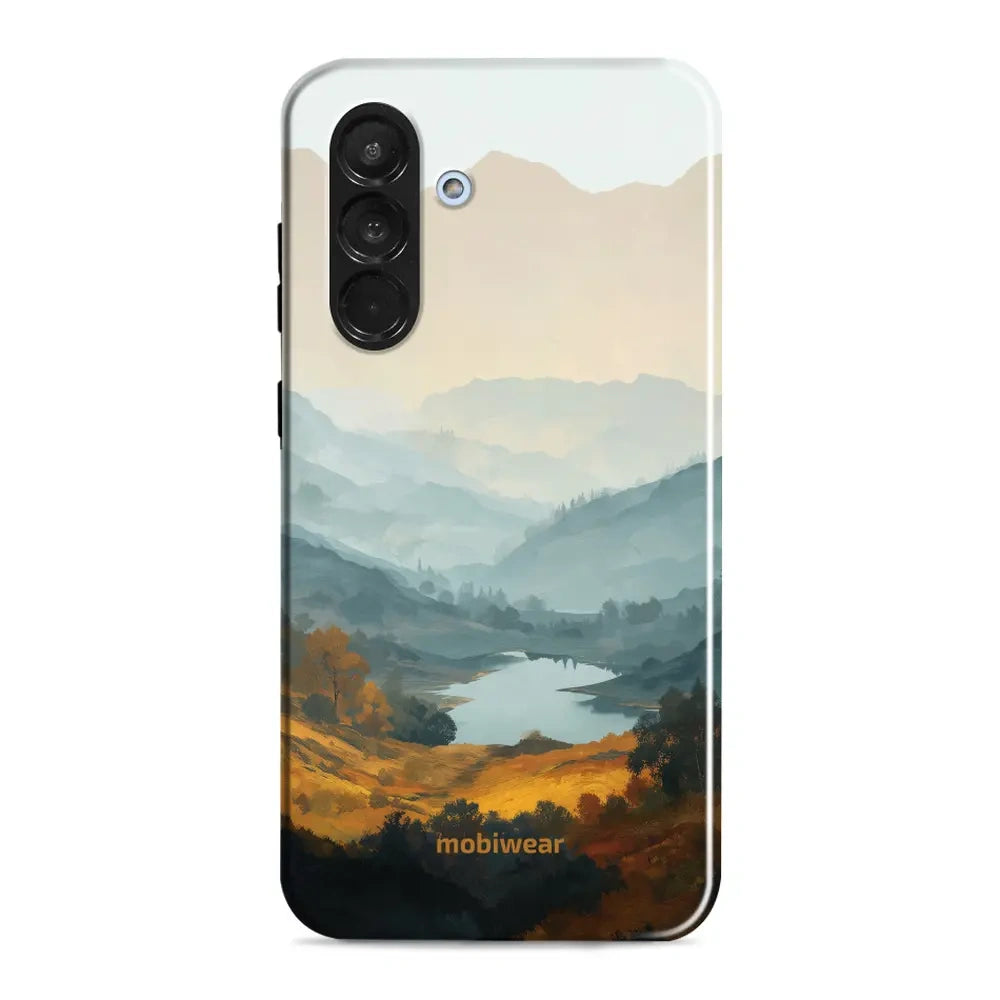 Handyhülle für Galaxy A36 5G, Mobiwear Elite Pro, See im Tal