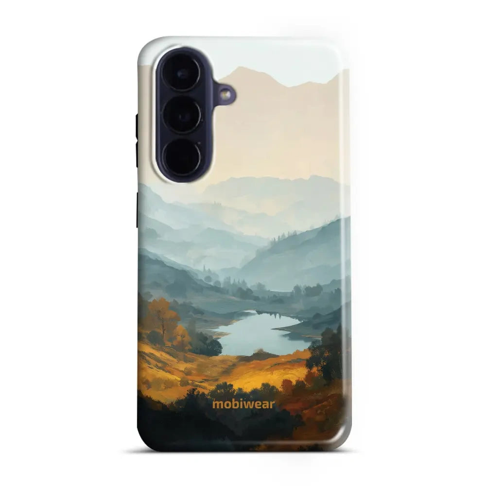 Handyhülle für Galaxy A57 5G, Mobiwear Elite Pro, See im Tal
