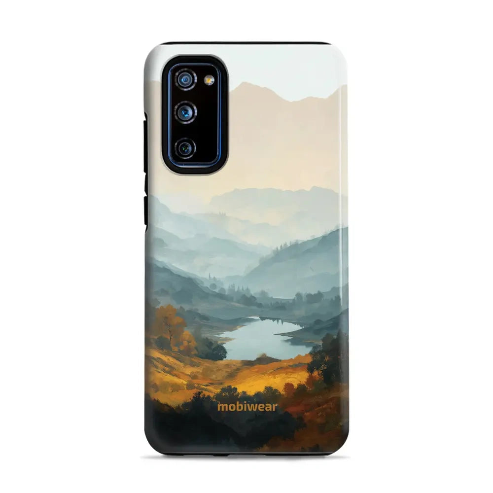 Handyhülle für Galaxy S20 FE 5G / 4G, Mobiwear Elite Pro, See im Tal