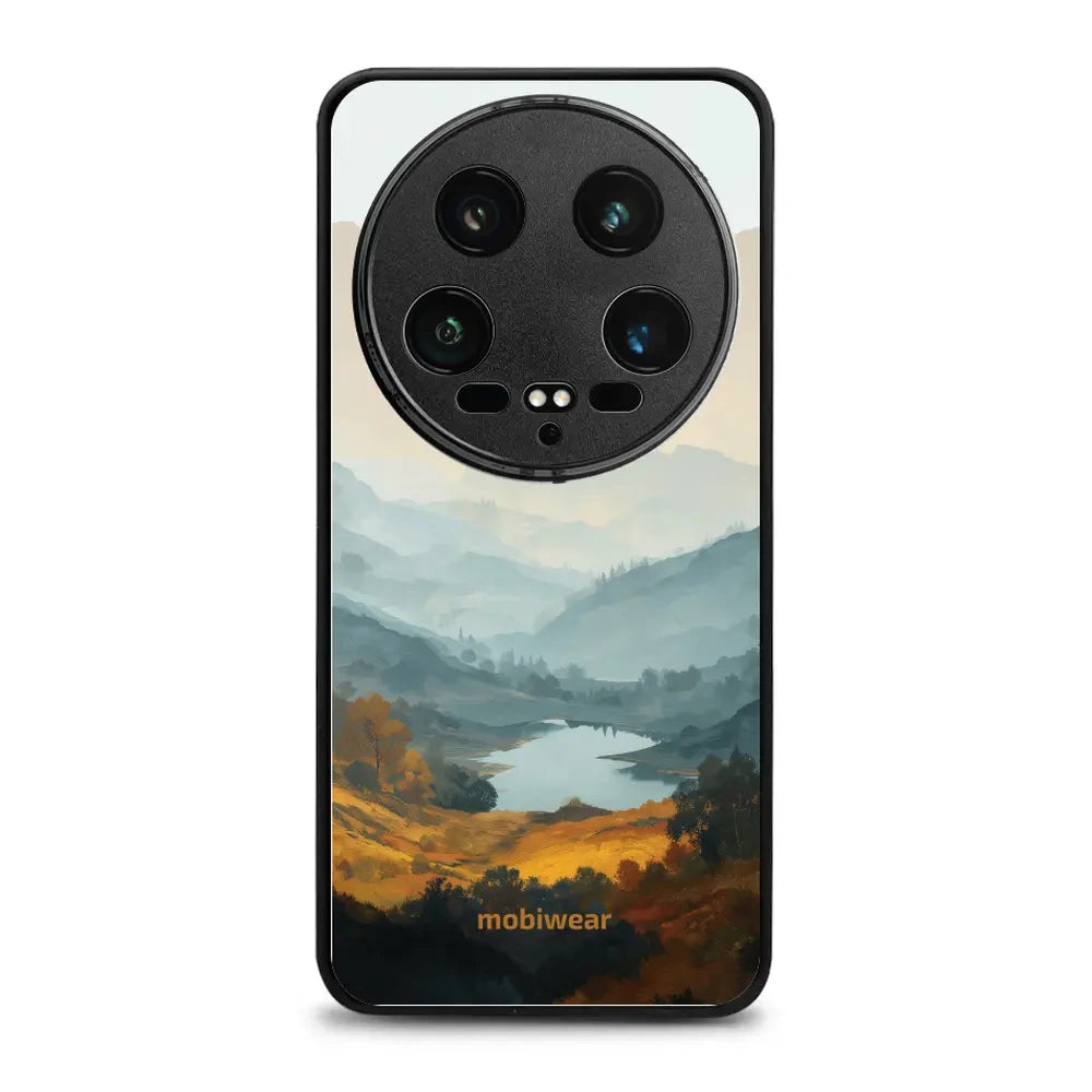 Handyhülle für Xiaomi 14 Ultra, Mobiwear Glossy Case, See im Tal