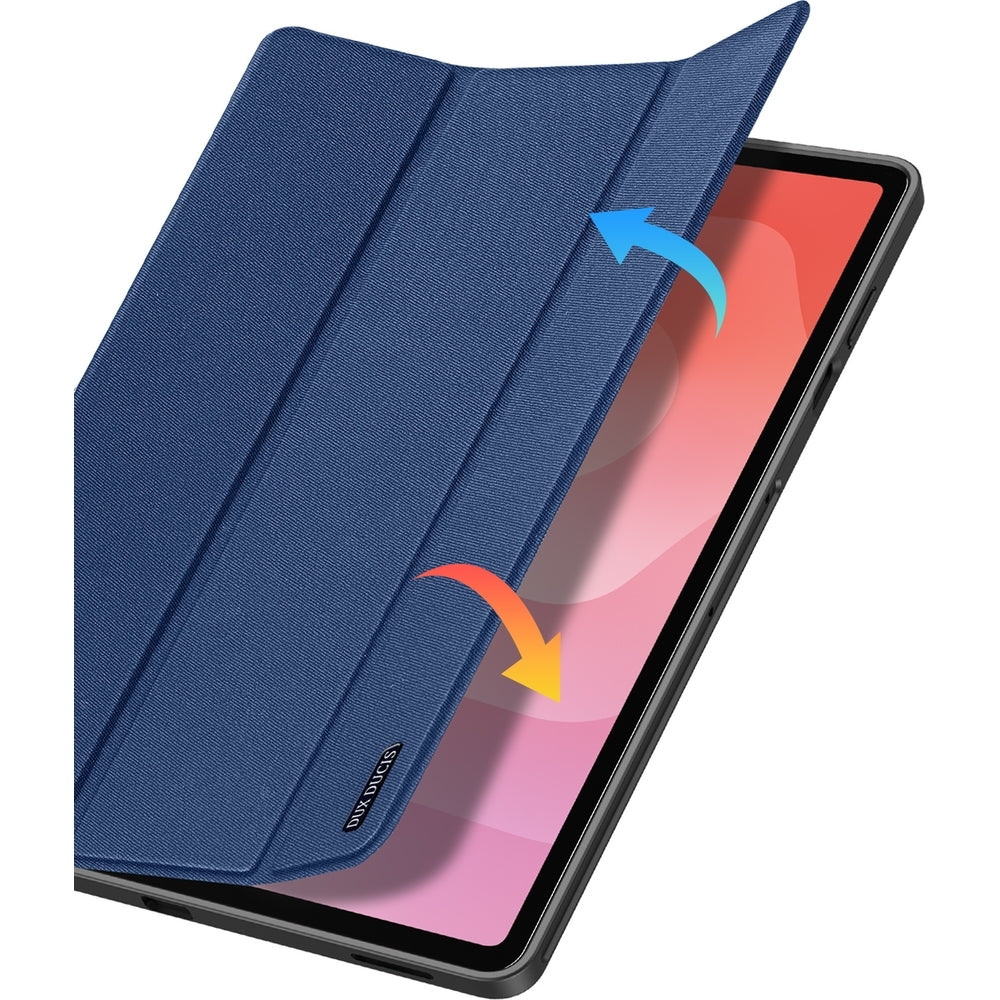 Schutzhülle mit Klappe für Galaxy Tab S12 Plus, Dux Ducis Domo, Blau (5/13)
