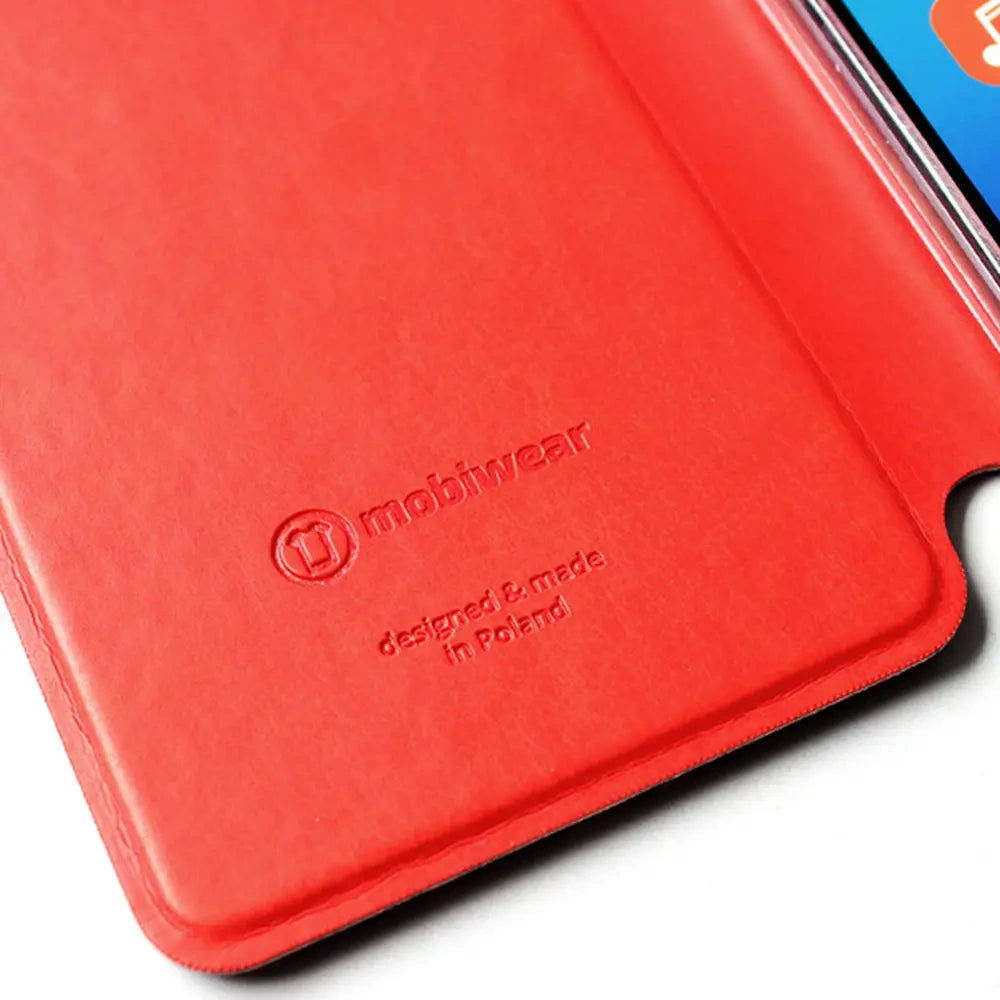 Handyhülle mit klappe für Oppo Reno16 5G, Mobiwear Book, Berggipfel