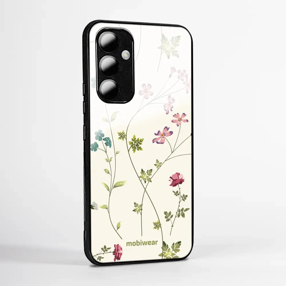 Handyhülle für Oppo Reno16 Pro 5G, Mobiwear Glossy Case, Idyllische Blüte