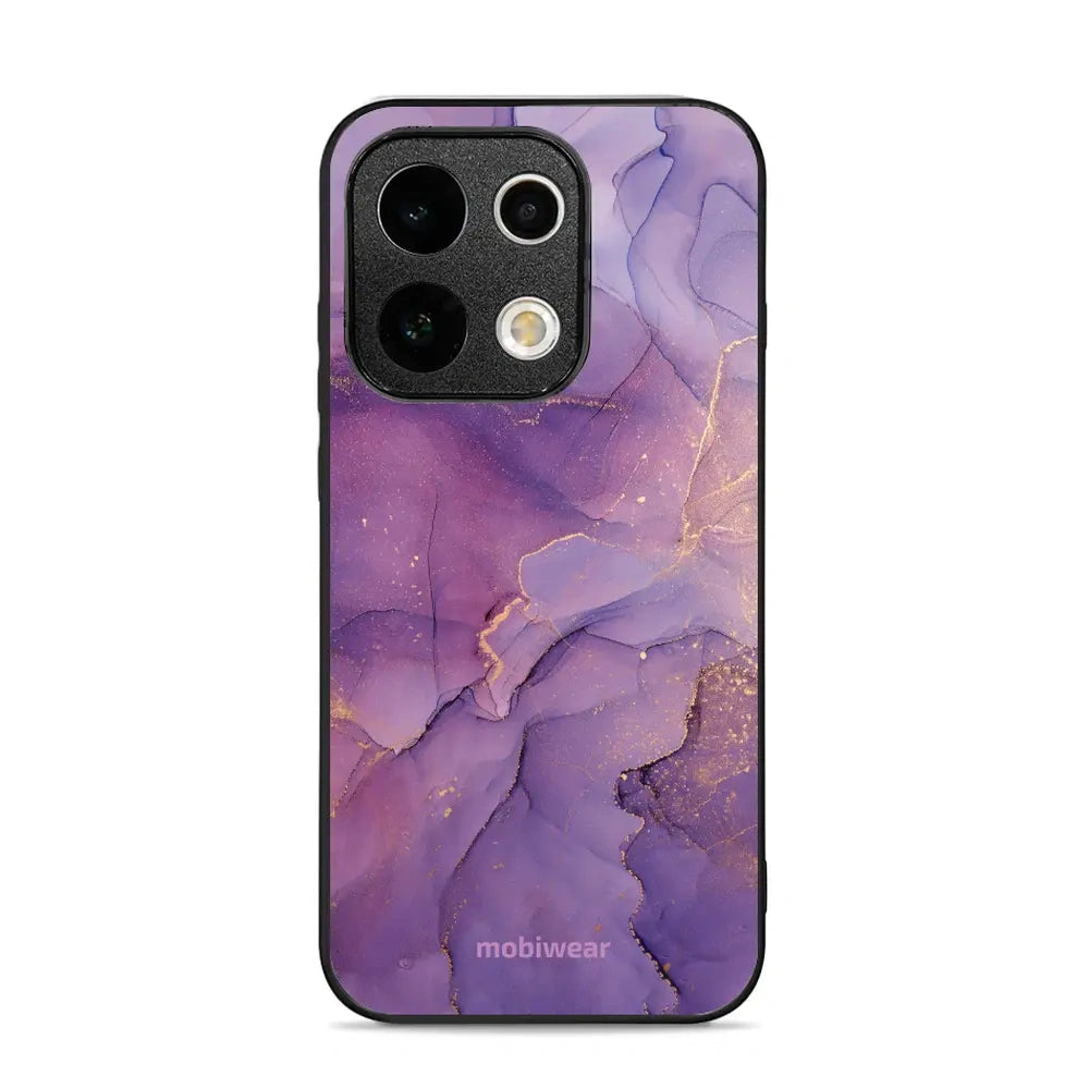 Handyhülle für Oppo Reno16 Pro 5G, Mobiwear Glossy Case, Violett