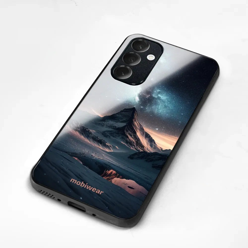Handyhülle für iPhone 18 Pro, Mobiwear Glossy Case, Nachtberg