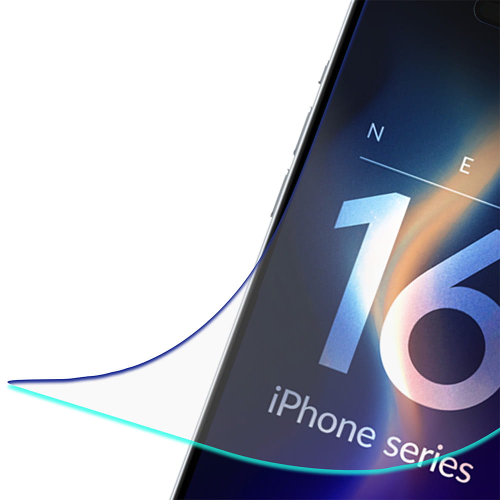 Hybridglas für iPhone 16 Pro Max, 3mk FlexibleGlass