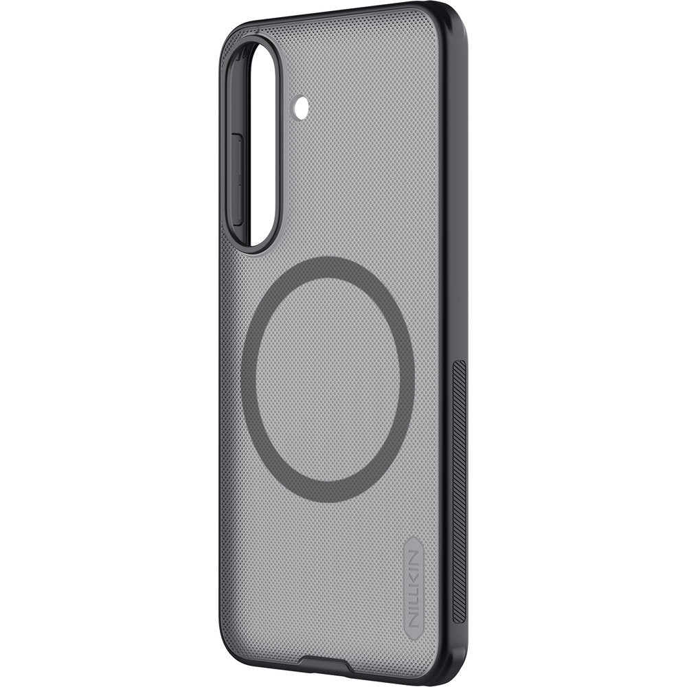 Handyhülle für Galaxy S26 FE, Nillkin Frosted Shield Pro Magnetic mit MagSafe, Geräuchert mit schwarzem Rahmen (3/6)