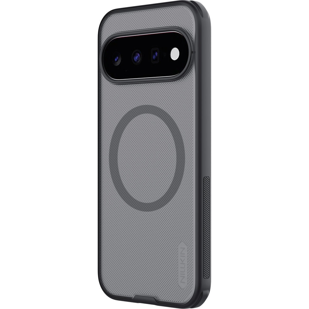 Handyhülle für Google Pixel 11, Nillkin Frosted Shield Pro Magnetic mit MagSafe, Geräuchert mit schwarzem Rahmen (3/5)
