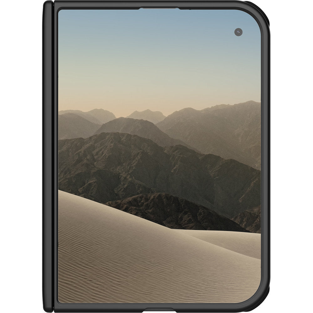 Handyhülle für iPhone Duo, Nillkin Super Frosted Shield Fold Magnetic, Schwarz (5/5)