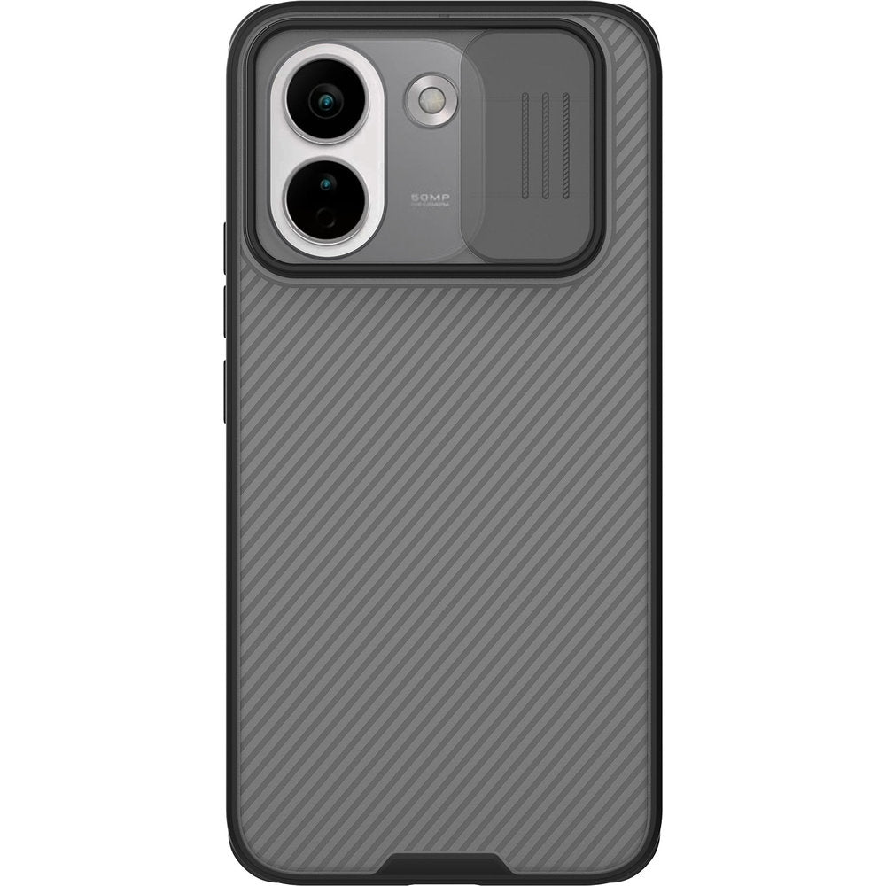 Handyhülle mit Kameraschutz für Xiaomi Redmi Note 17 Pro Max 5G, Nillkin CamShield Pro, Geräuchert mit schwarzem Rahmen (1/6)