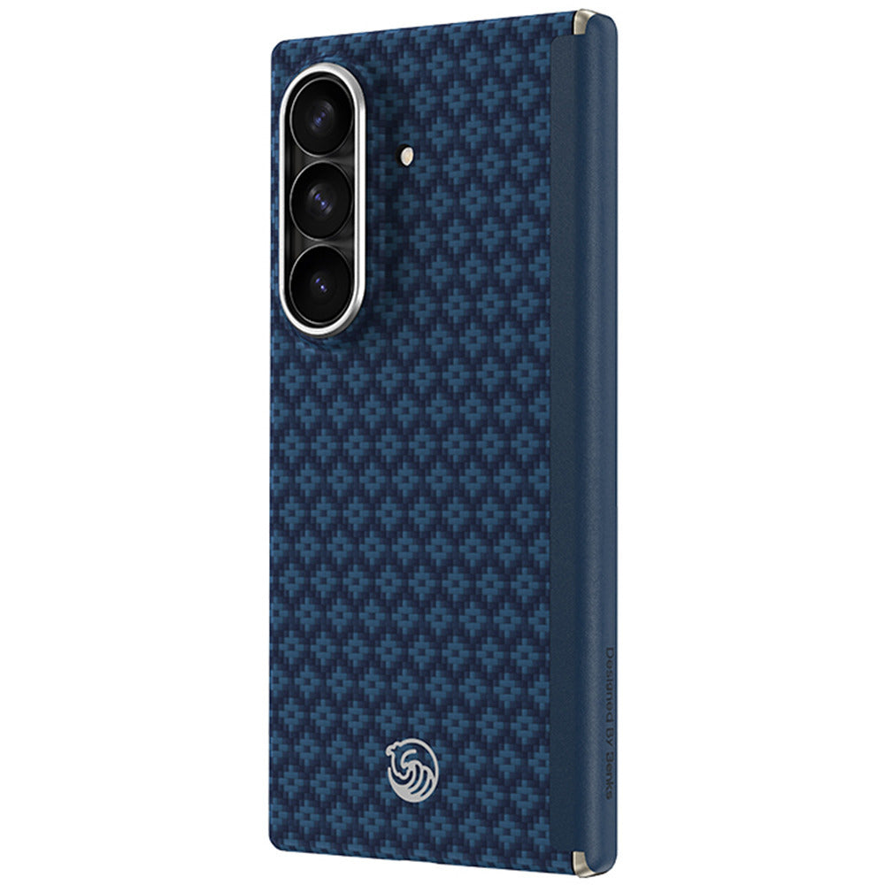 Aramid-Hülle für Samsung Galaxy Z Fold 8 Ultra, Benks Magnetic Armor Grid Air Grand Combo MagSafe, Blau (3/15)