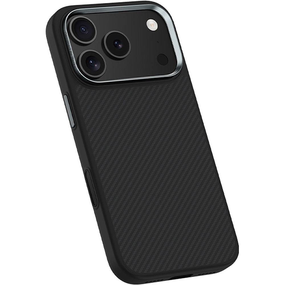 Aramid-Hülle für iPhone 18 Pro, Benks Magnetic Armor Pro Kevlar Metal Frame 600D MagSafe, Schwarz (5/13)