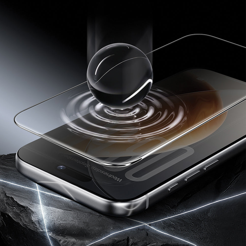 Panzerglas für iPhone 18 Pro Max, Benks OmniWarrior Anti-Drop Privacy (5/13)
