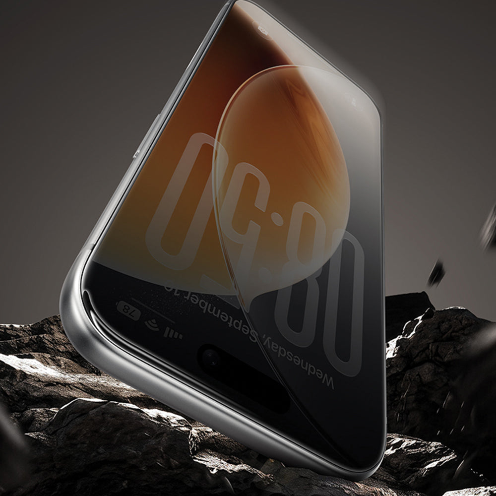 Panzerglas für iPhone 18 Pro, Benks OmniWarrior Anti-Drop Privacy (4/13)