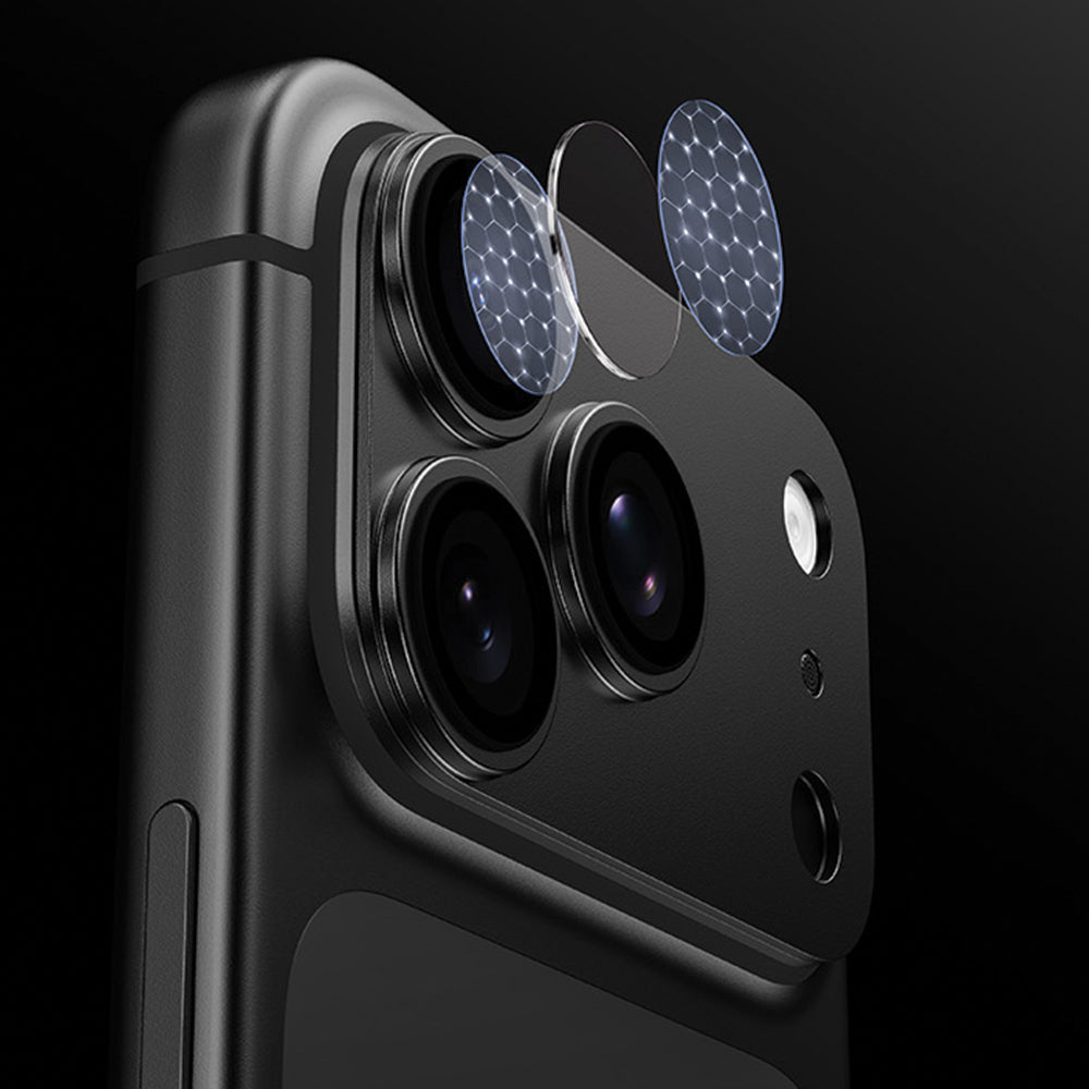Kamera-Panzerglas für iPhone 18 Pro, Benks OmniWarrior Metal Integrated Lens Protector, Schwarz (5/10)
