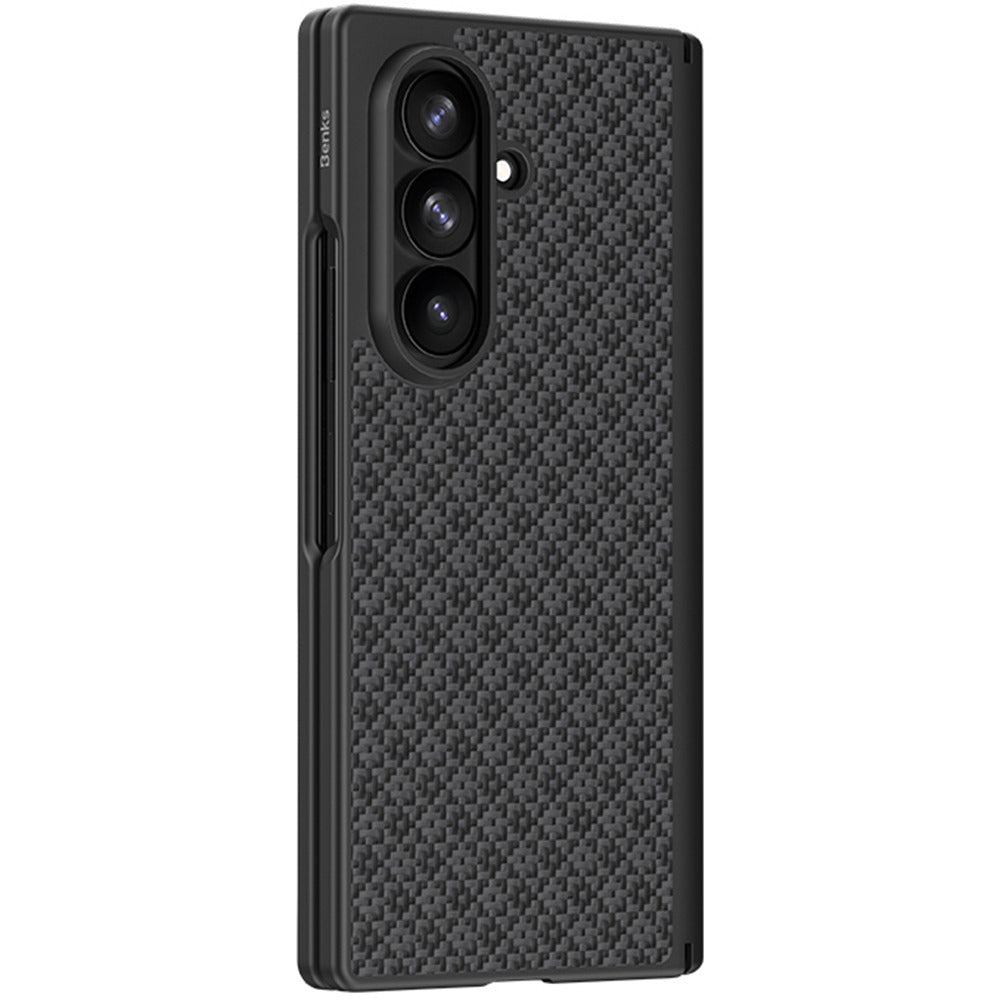 Aramid-Hülle für Samsung Galaxy Z Fold 8 Ultra, Benks Magnetic Armor Grid Pro Grand Combo MagSafe, Schwarz (14/14)