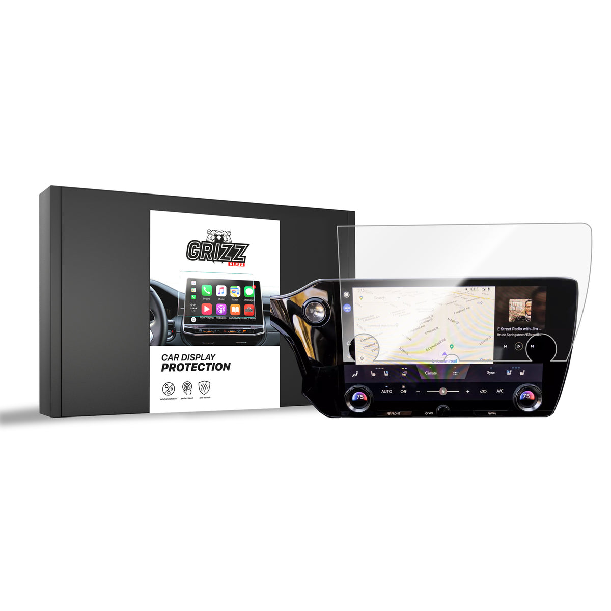 Keramische Autodisplayfolie für Lexus NX 2 14" (2021-2026), Grizz Protector