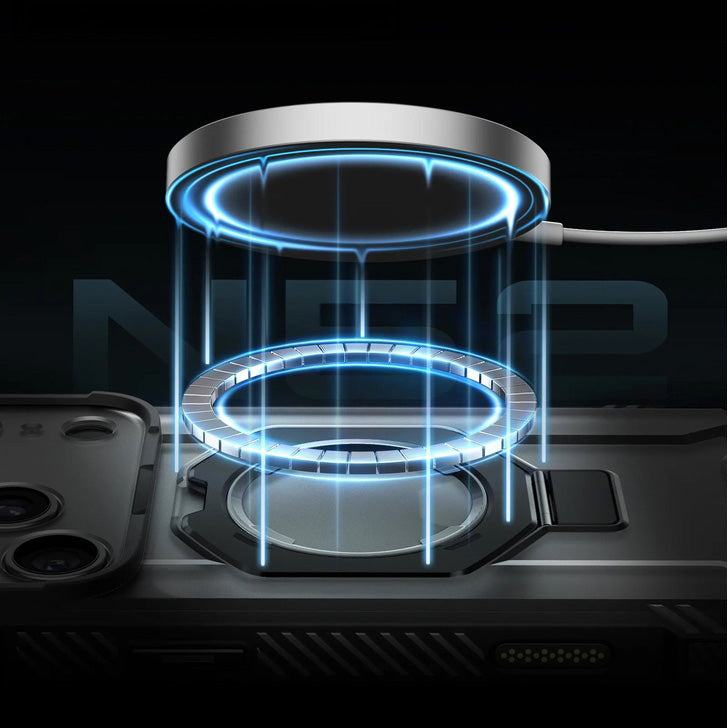 Handyhülle für iPhone 18 Pro / 17 Pro, Supcase UB Grip Mag mit MagSafe, Transparent und Schwarz (6/8)