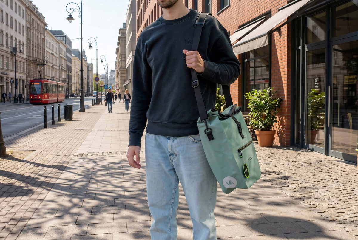 Fahrradtasche für den Gepäckträger, Vayox VA0445M 25L, Mintgrün