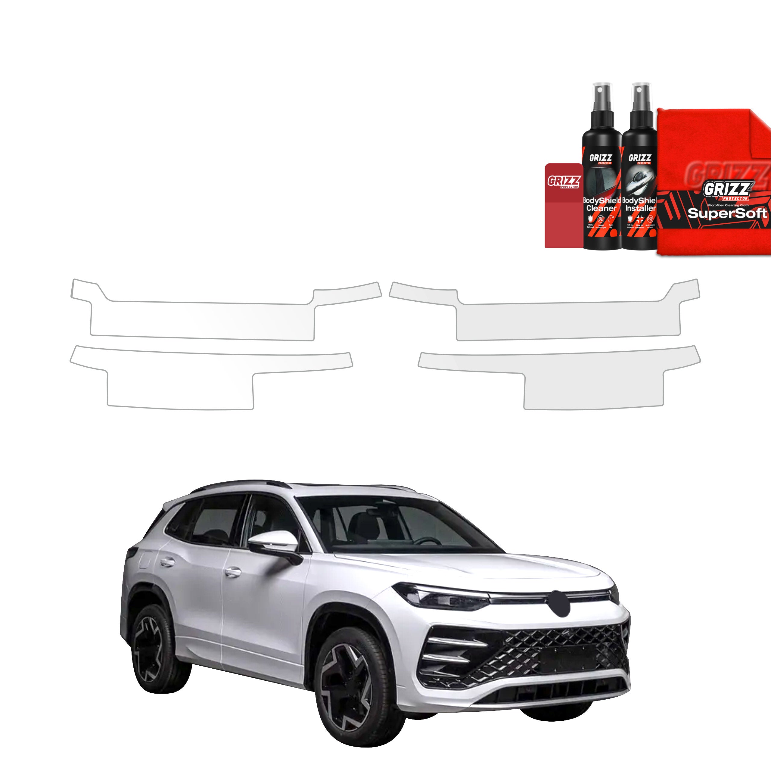 4in1 Schutzfolie Grizz Protector für Schweller - Volkswagen Tayron (2025-2026)