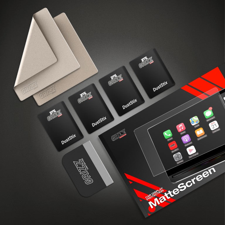 Matte Autodisplayfolie 2in1 für Seat Ateca 9,2" (2020-2026), Grizz Protector