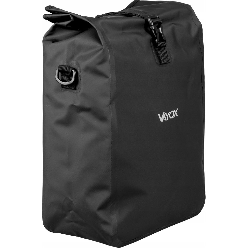 Fahrradtasche für den Gepäckträger, Vayox VA0444B 25L, Schwarz