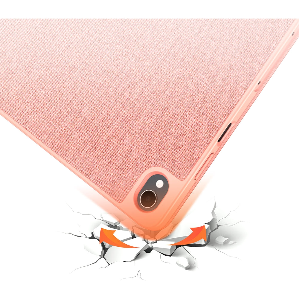 Schutzhülle mit Klappe für Galaxy Tab S12 Plus, Dux Ducis Domo, Rosa (7/13)