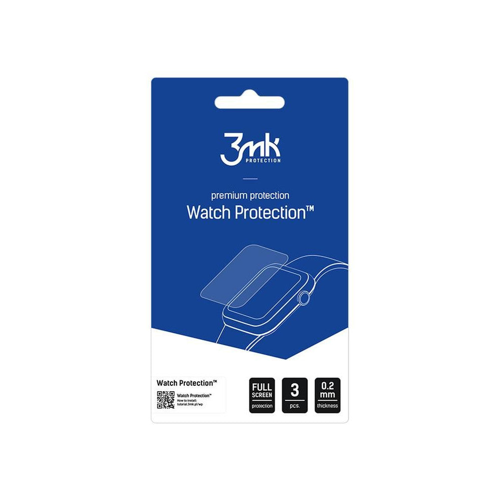 Hybridglas für Realme Watch S5, 3mk Watch Protection, 3 Stück