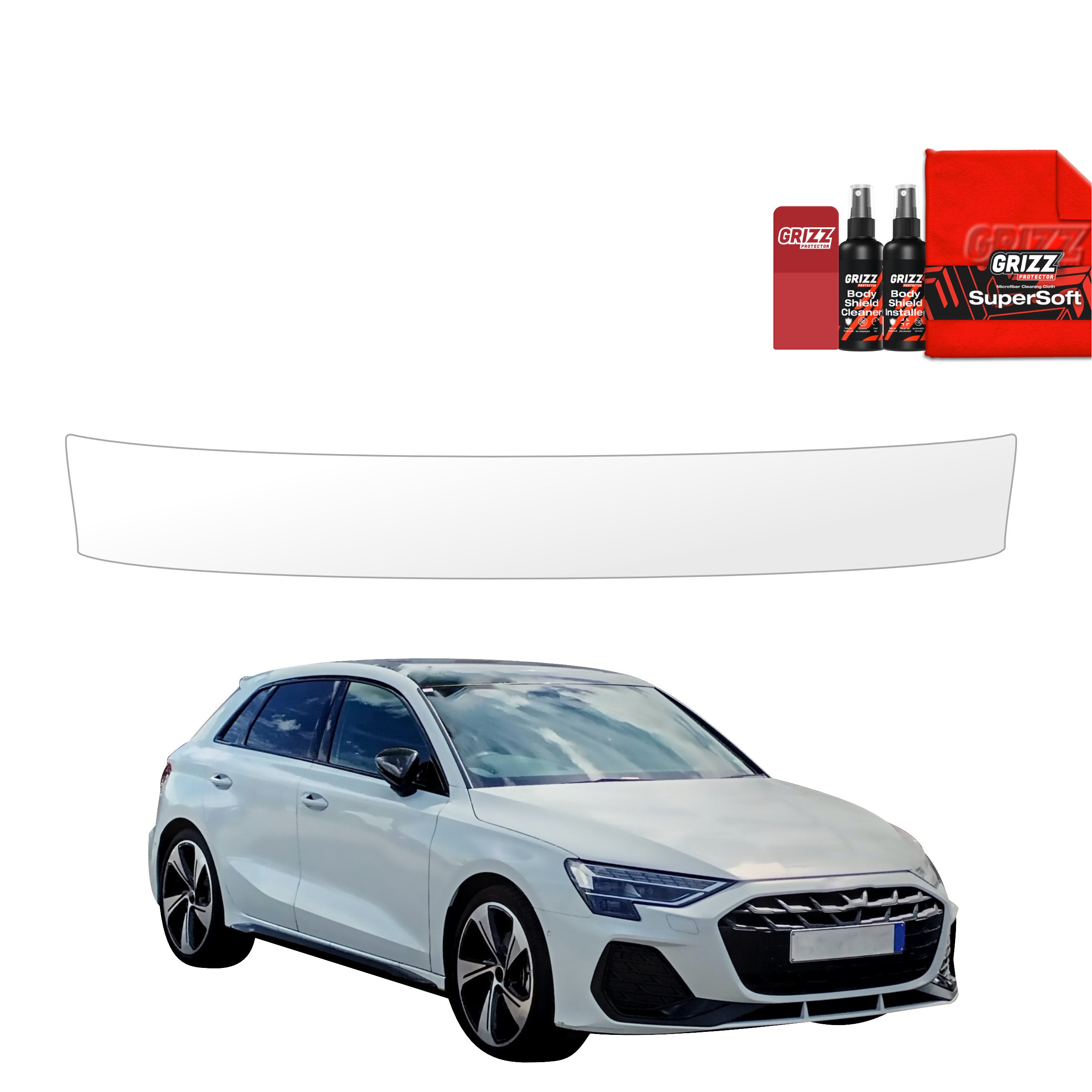 Schutzfolie Grizz Protector für Ladekante - Audi A3 8Y Hatchback 5D (2024-2026)