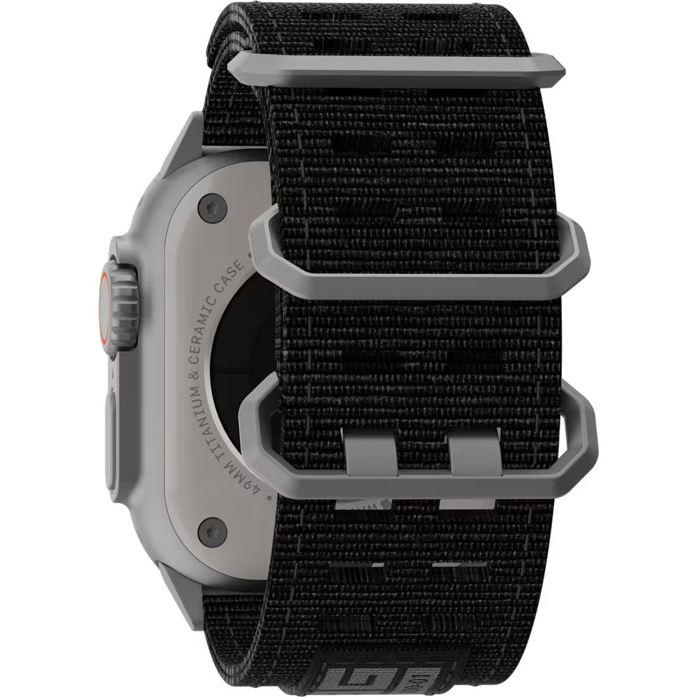 Armband für Apple Watch 44/45/46/49 mm, UAG Metropolis, Schwarz (3/7)