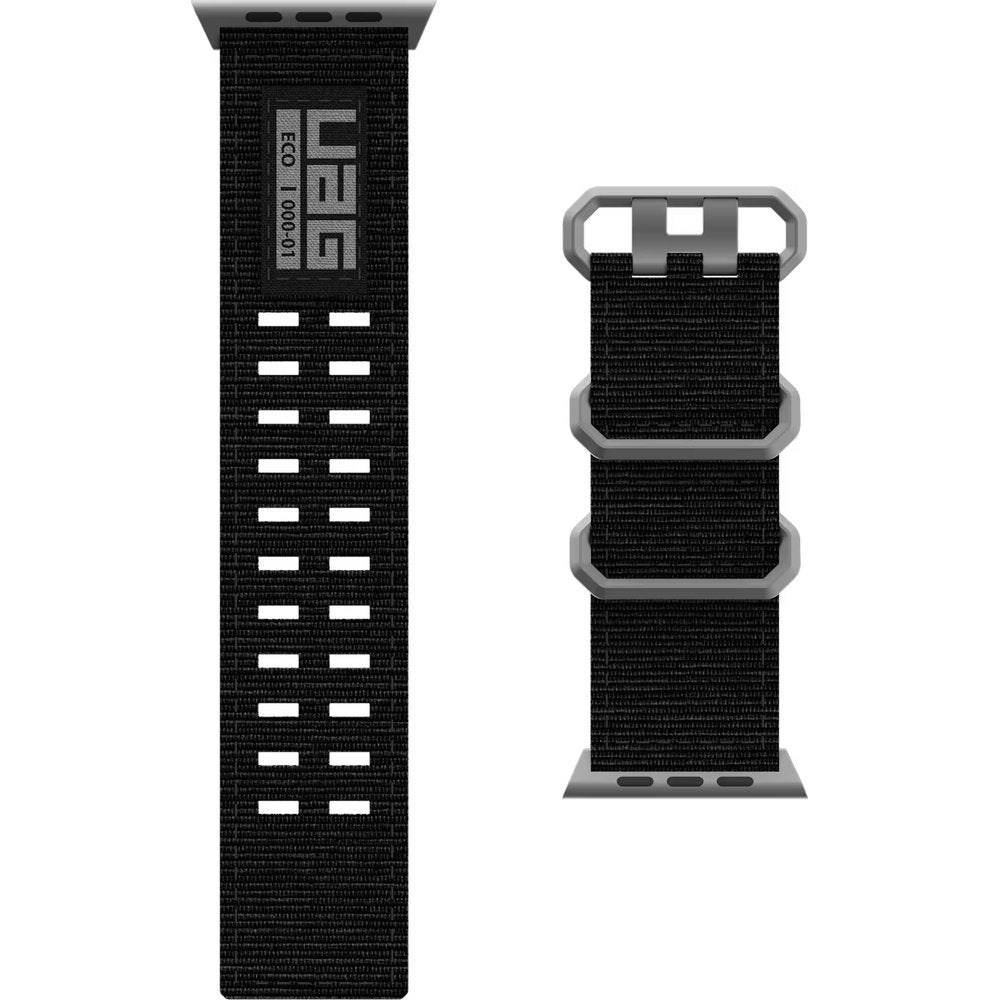 Armband für Apple Watch 44/45/46/49 mm, UAG Metropolis, Schwarz (5/7)
