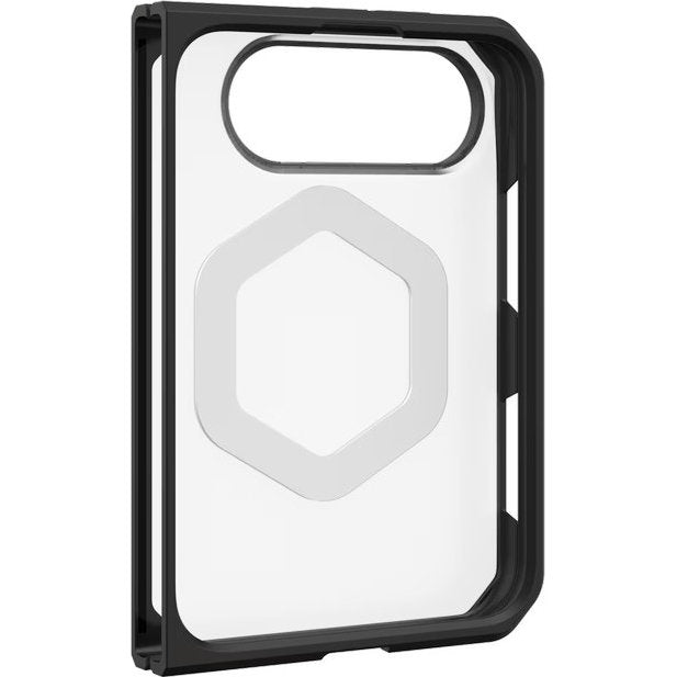Handyhülle für iPhone Duo, UAG Mouve, Transparent mit schwarzen Rahmen (2/6)