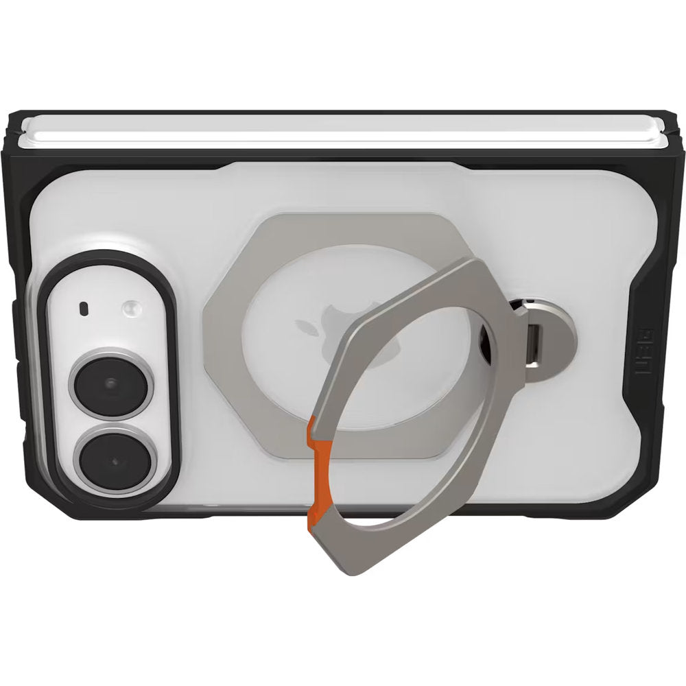 Handyhülle für iPhone Duo, UAG Mouve XTE mit MagSafe, Transparent mit Schwarzen Rahmen (4/9)