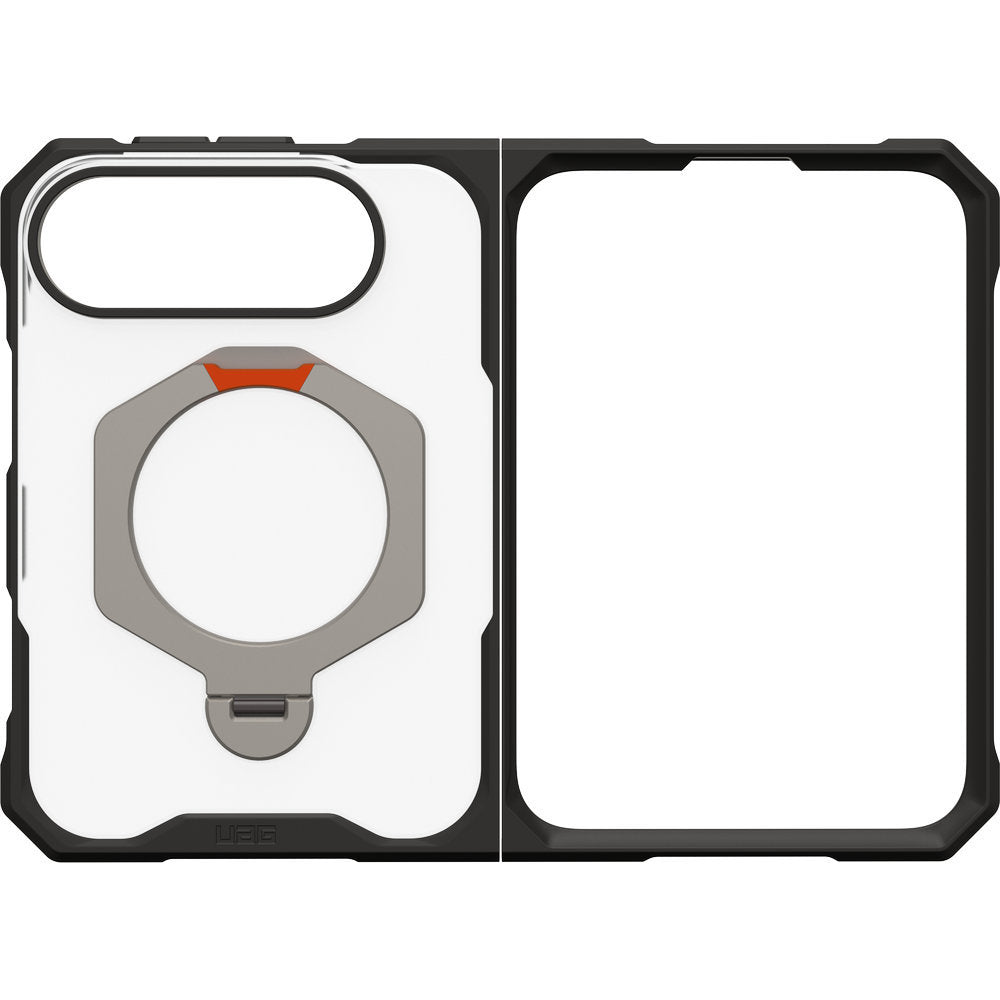 Handyhülle für iPhone Duo, UAG Mouve XTE mit MagSafe, Transparent mit Schwarzen Rahmen (9/9)