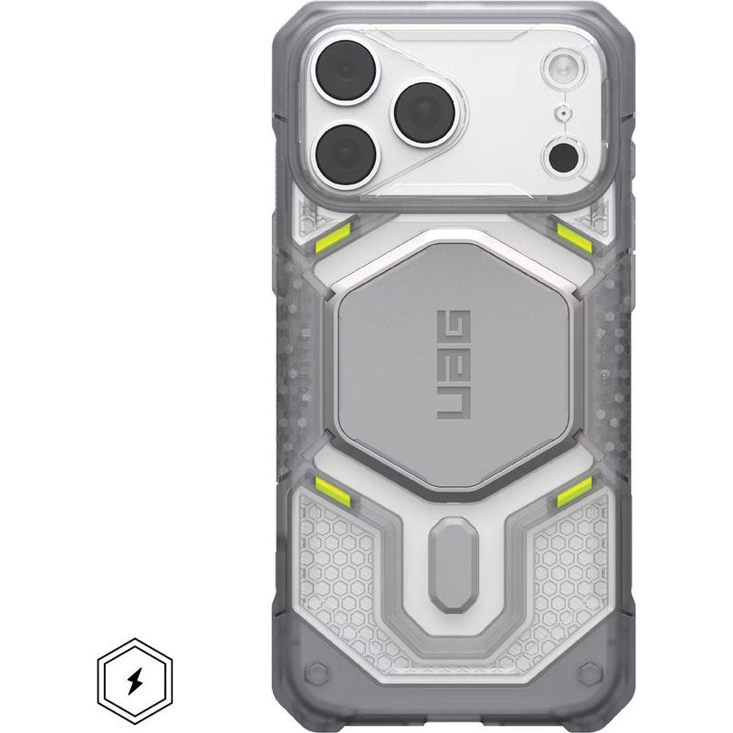 Handyhülle für iPhone 18 Pro Max / 17 Pro Max, UAG Monarch Pro mit MagSafe, Transparent und Grau (3/6)