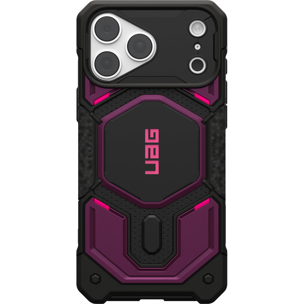 Handyhülle für iPhone 18 Pro Max / 17 Pro Max, UAG Monarch Pro mit MagSafe, Violett und Schwarz (2/16)
