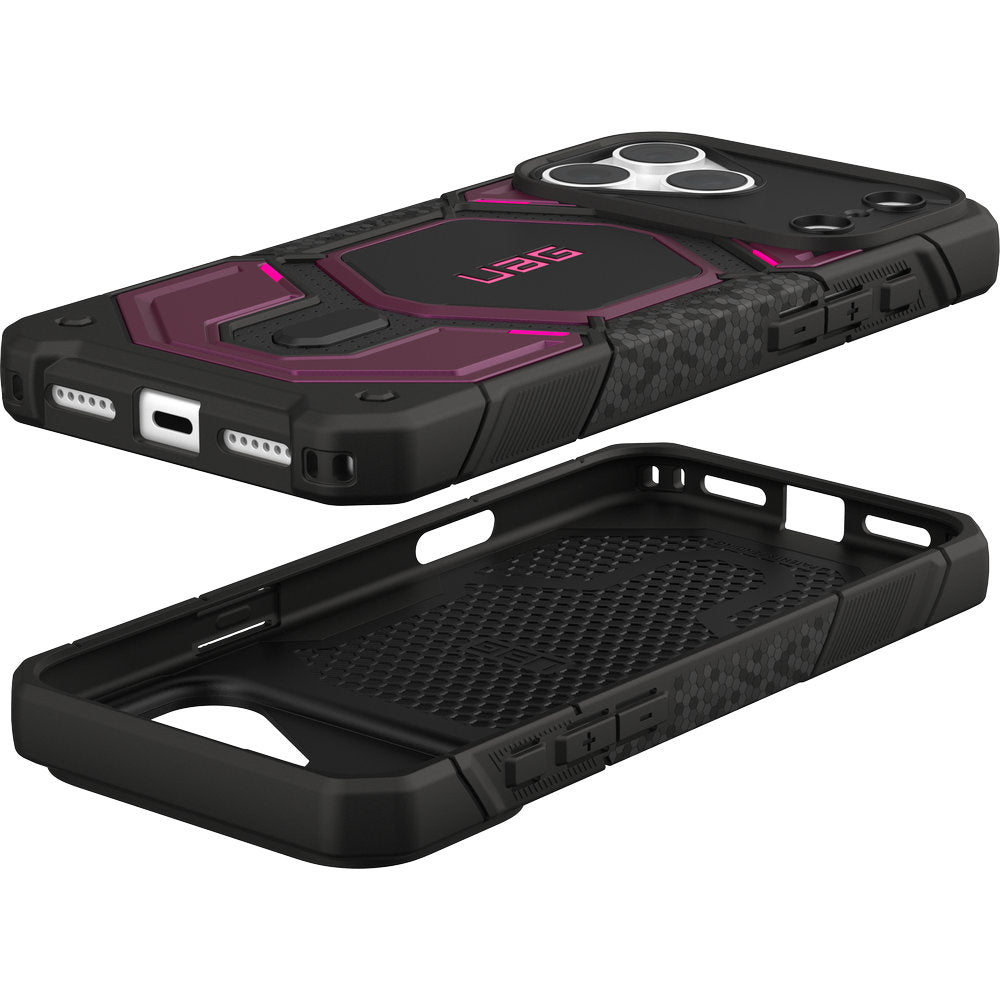 Handyhülle für iPhone 18 Pro Max / 17 Pro Max, UAG Monarch Pro mit MagSafe, Violett und Schwarz (7/16)