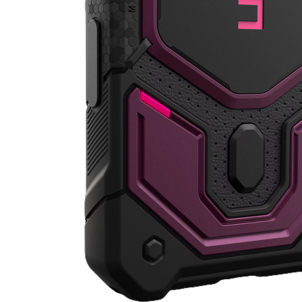 Handyhülle für iPhone 18 Pro / 17 Pro, UAG Monarch Pro mit MagSafe, Violett und Schwarz (7/9)