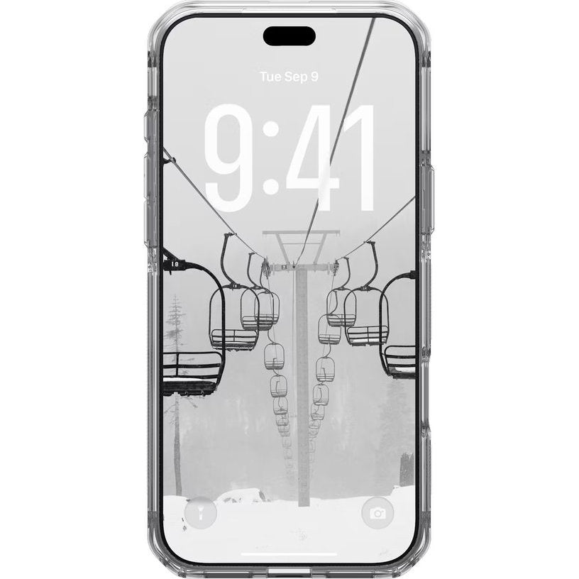 Handyhülle für iPhone 18 Pro Max / 17 Pro Max, UAG Plyo mit MagSafe, Transparent und Grau gemustert (4/5)