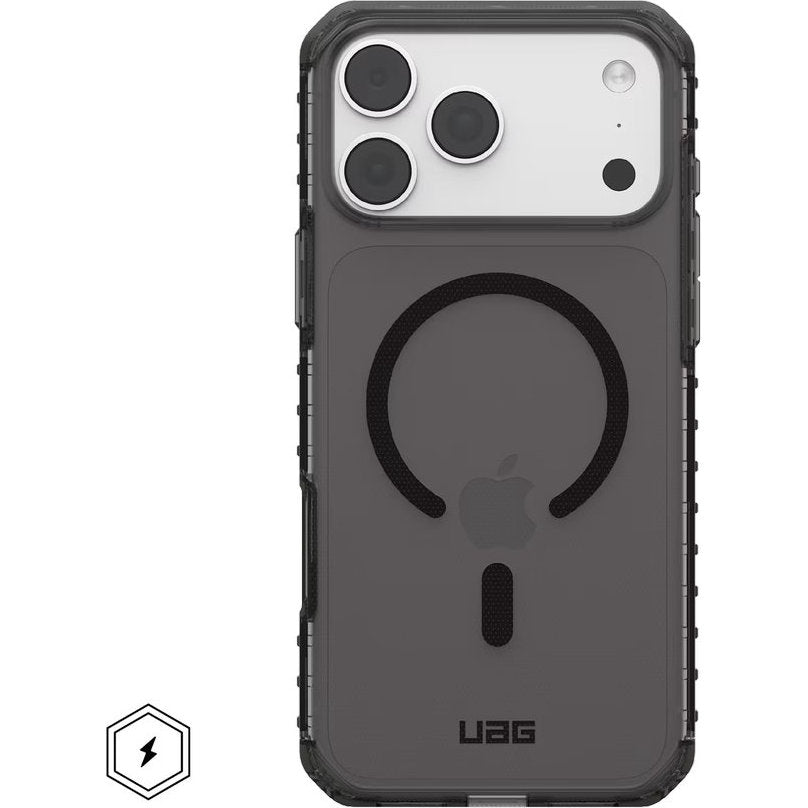Handyhülle für iPhone 18 Pro Max / 17 Pro Max, UAG Plyo LT mit MagSafe, Durchscheinend-Schwarz (3/5)